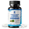 Lukaree Lithium Orotate 8mg Mood & Brain Support with Ashwagandha 200mg, Magnesium, Bacopa, Lion’s Mane for Memory & Focus Oasis Select 90pcs 1Bottle United States