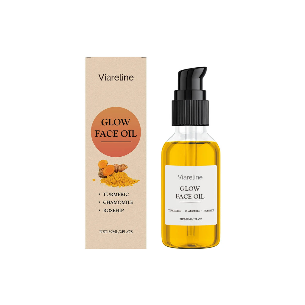 59ML Glowing Face Oil Gentle Moisturizing Improve Skin Texture Enhance Elasticity Nourishing Reduce Dullness Facial Serum Oasis Select 59ml United States