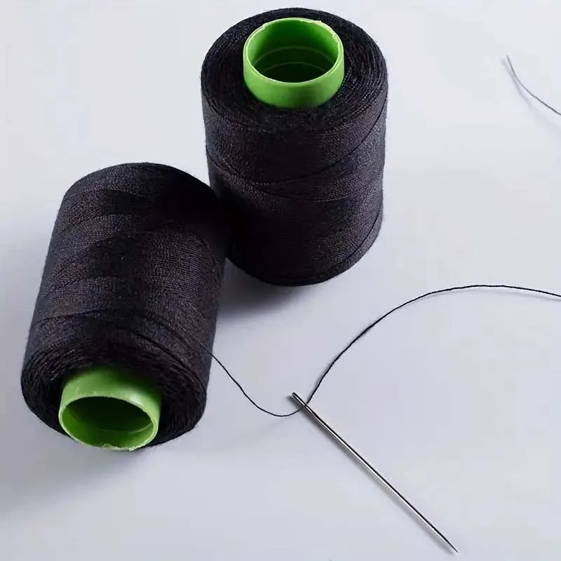 1 Set Black/White Sewing Threads Assorted Hand Sewing Needles Embroidery Mending Accessories Sewing Crafts Oasis Select