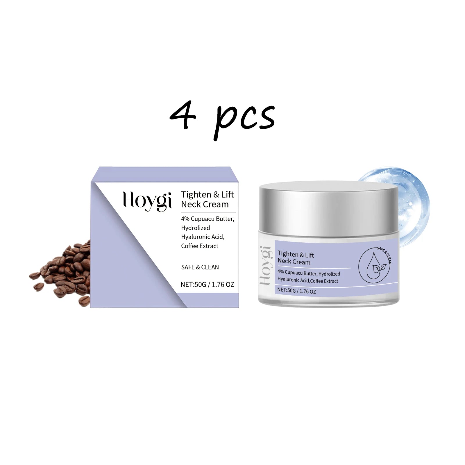 Hoygi Neck Care Cream Moisturizing Fade Wrinkles Firming Lifting Enhance Skin Elasticity Smoothing Non-greasy Neck Care Cream Oasis Select buy 2 free 2 United States