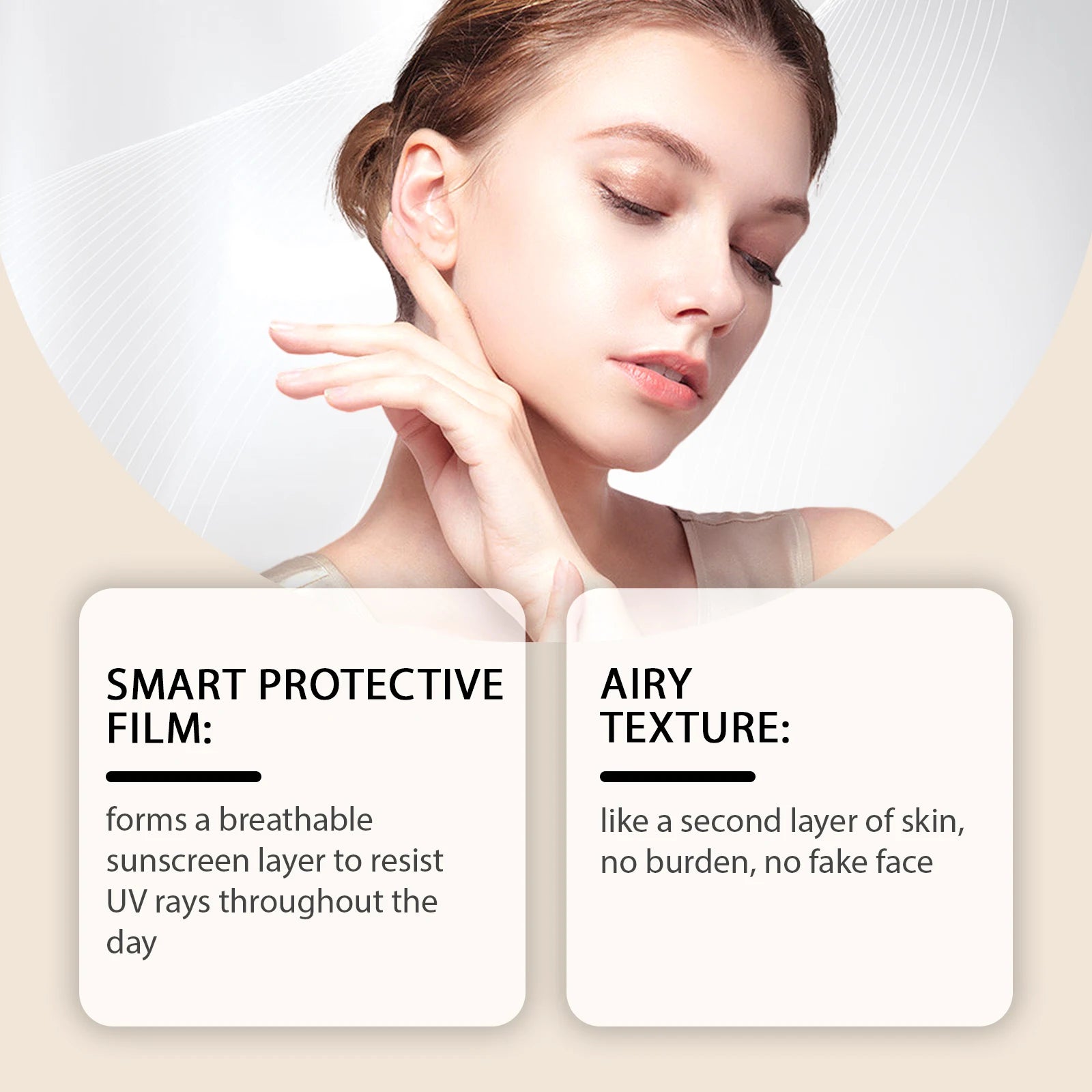 Hoygi Spf 30 Makeup Setting Powder Sunscreen Oil Control Non-sticky Waterproof Sweatproof Full Coverage Makeup Setting Powder Oasis Select