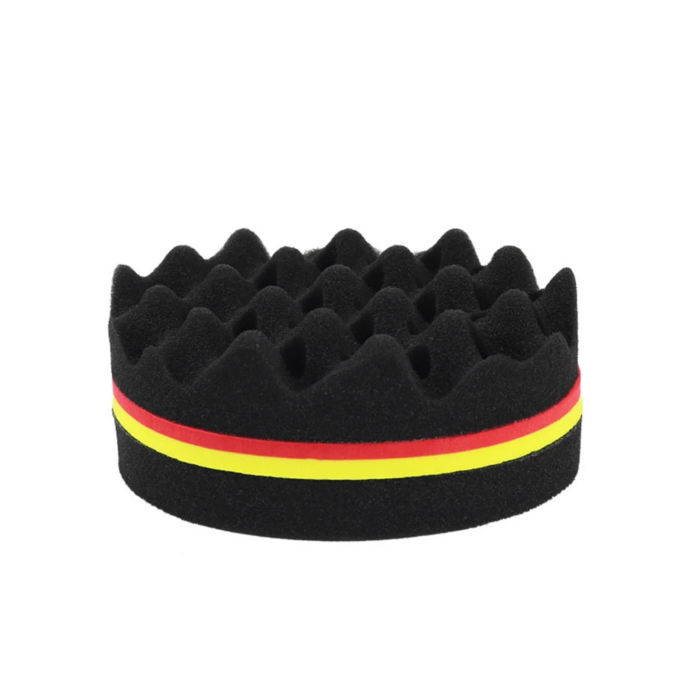 Double-Sided Twist Hair Sponge Brush – Afro Curl Styling Hair Sponge Brush Oasis Select Big