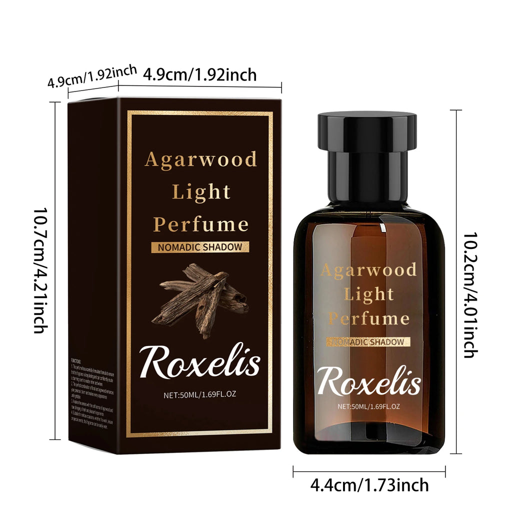 Roxelis Agarwood Light Perfume Woody Fragrance Flirting Lasting Fragrance Daily Dating Enhance Charm Woody Pheromone Perfume Oasis Select