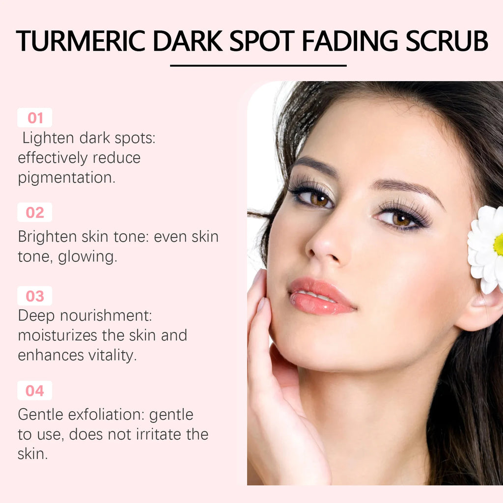 Turmeric Body Scrub Cream – Exfoliate, Brighten & Moisturize Body Scrub Cream Oasis Select