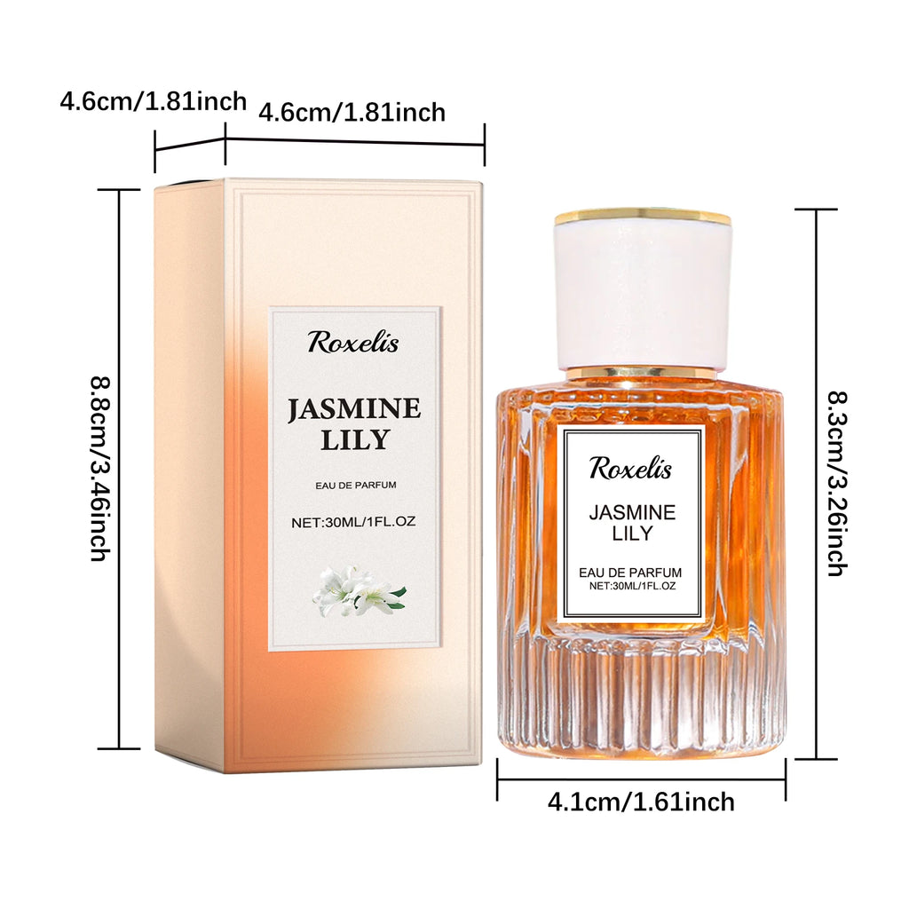 Roxelis Lily Women Perfume Lasting Fresh Fragrance Attractive Improve Self Confidence and Charming Elagant Floral Perfume Oasis Select