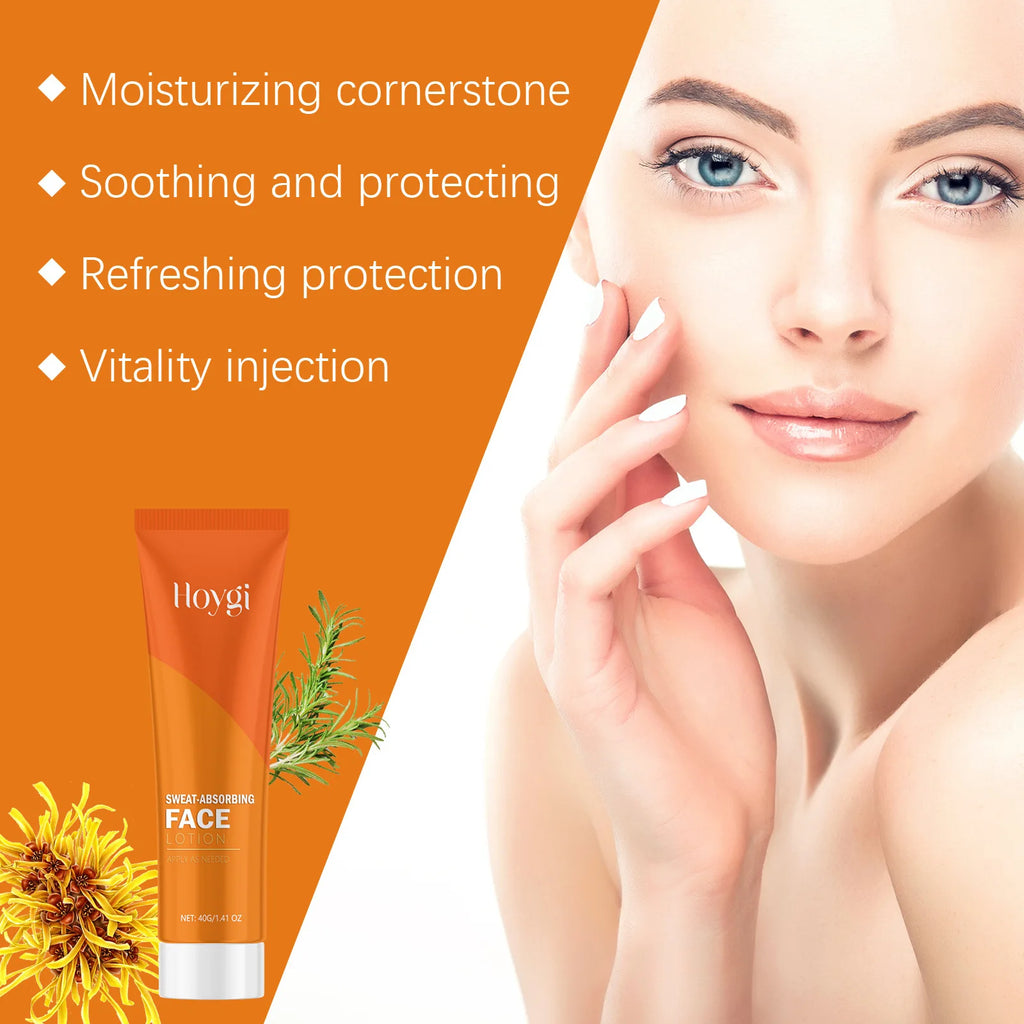 Sweat Absorbing Lotion for Face Oil Control Improve Roughness Lasting Refreshing Prevent Clogging Pore Moisturizing Face Cream Oasis Select