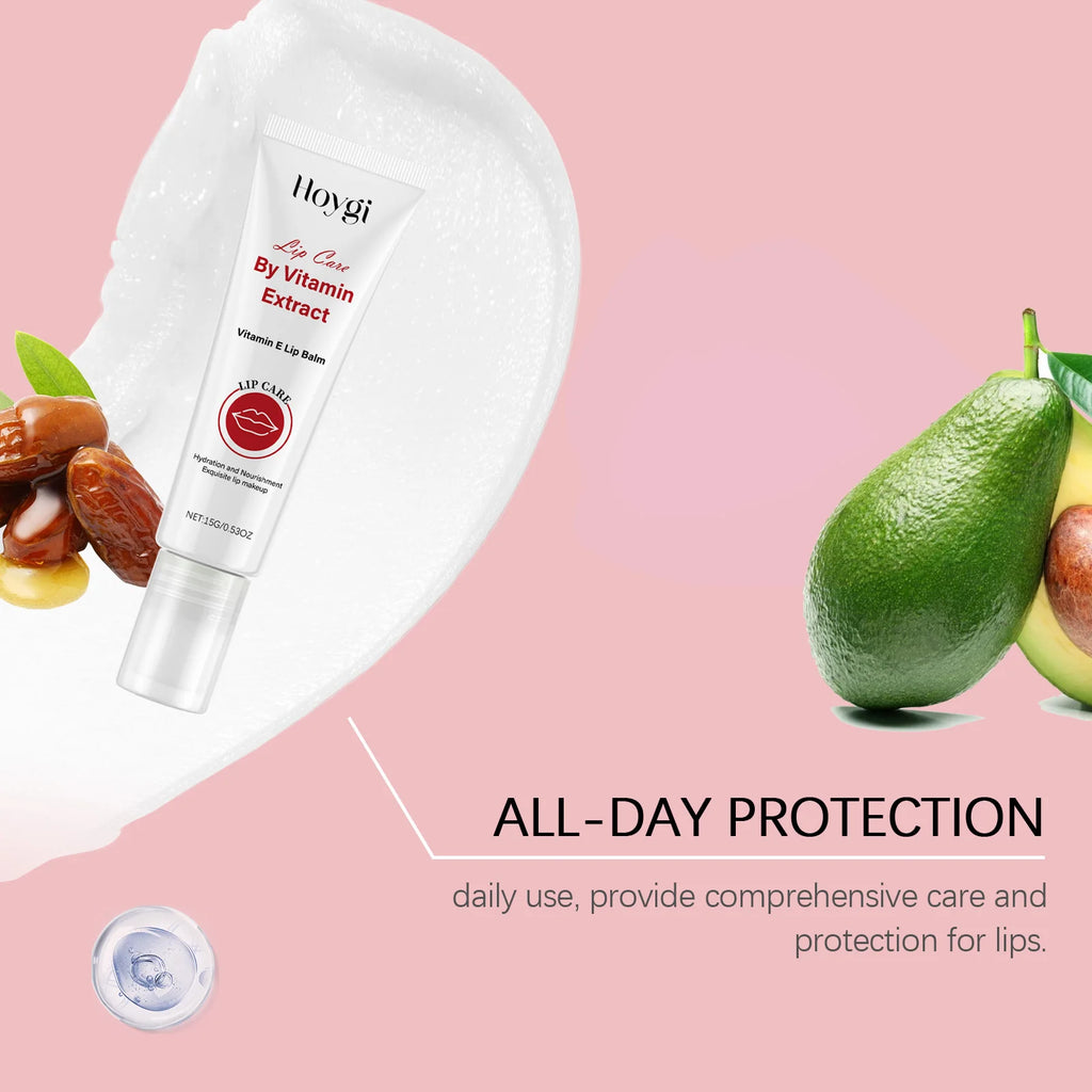 15g Moisturizing Lip Balm Reduce Dryness Nourishing Skin Fade Fine Lines Enhance Smoothness Restoring Gloss Softening Remove Dead Skin Lip Balm Oasis Select