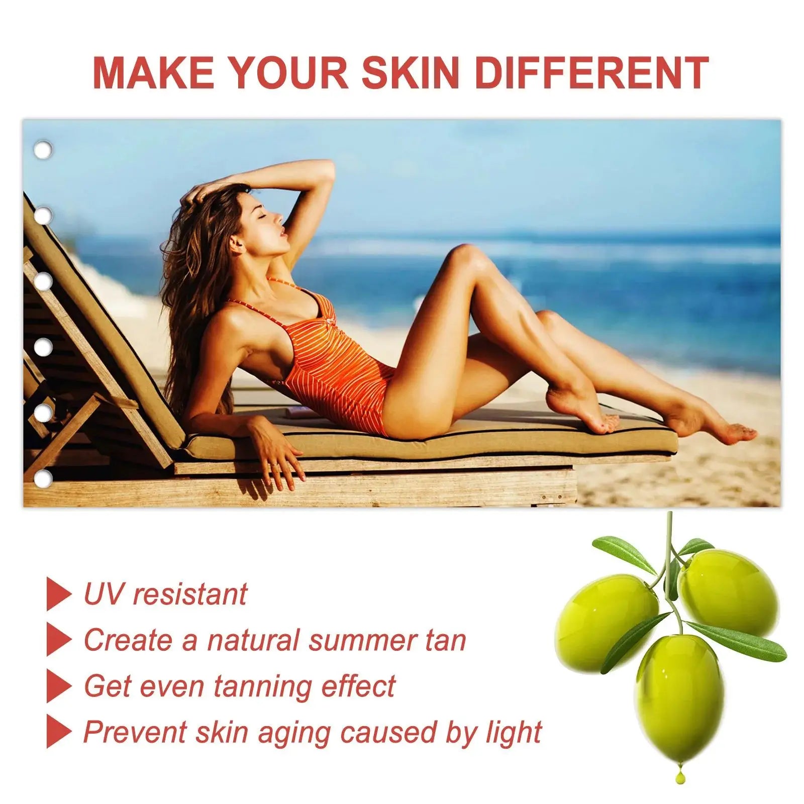 OceAura Tanning Accelerator Cream – Natural Self Tanner 100g