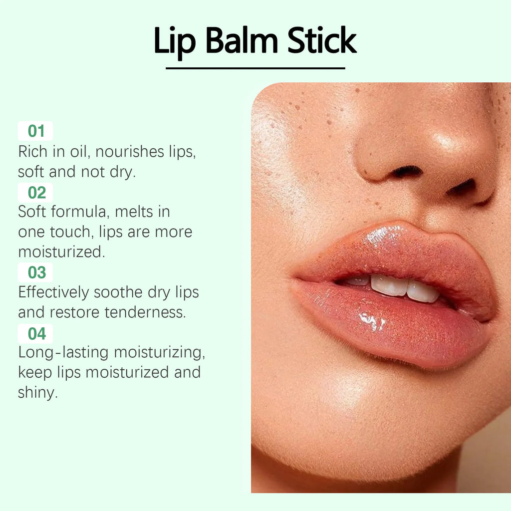 4.8G Lip Care Balm Deep Moisturizing Remove Dead Skin Nourishing Fade Fine Lines Strengthening Barrier Sunblock Lip Cream Oasis Select