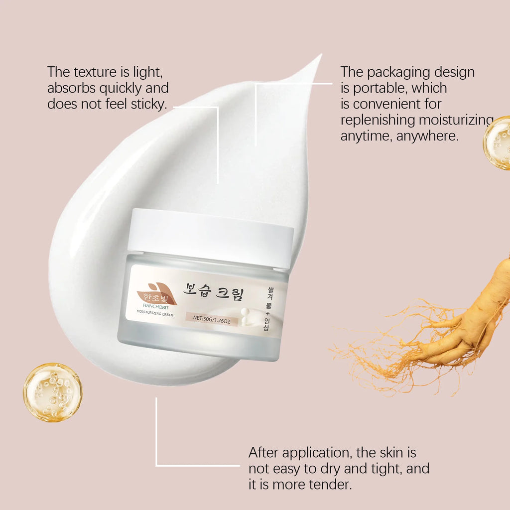 50G Hydrating Face Cream Deep Nourishing Pores Improve Skin Elasticity Enhance Smoothness Repairing Barrier Strengthen Smoothing Face Lotion Oasis Select