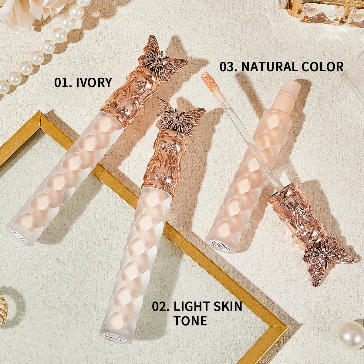 Ocheal Makeup Base Foundation Cream for Face Concealer Contouring for Face Bronze Makeup Cosmetics Long Lasting Moisturizing Oasis Select