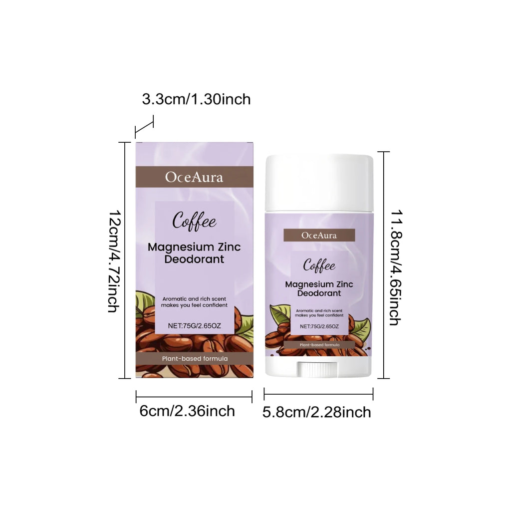 75g Body Deodorant Balm Stick Moisturizing Remove Sweat Odor Refreshing Non-greasy Anti-oxidants Body Deodorant Lotion Stick Oasis Select