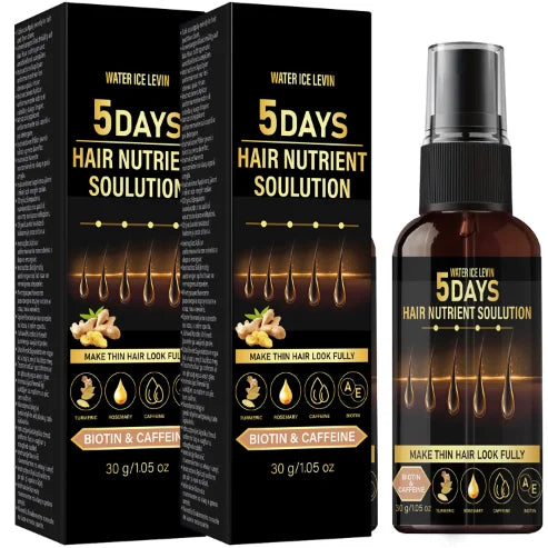 Biotin & Caffeine Hair Oil – Rosemary & Turmeric for Thicker Hair Hair Growth Oil Oasis Select Brown 30g