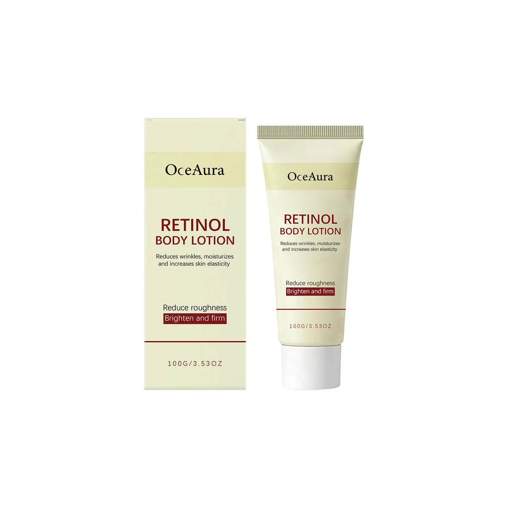 100G Retinol Body Lotion Daily Moisturizing Improve Smoothness Enhance Skin Elasticity Glowing Non-greasy Lightweight Lasting Fragrance Body Cream Oasis Select 100g United States