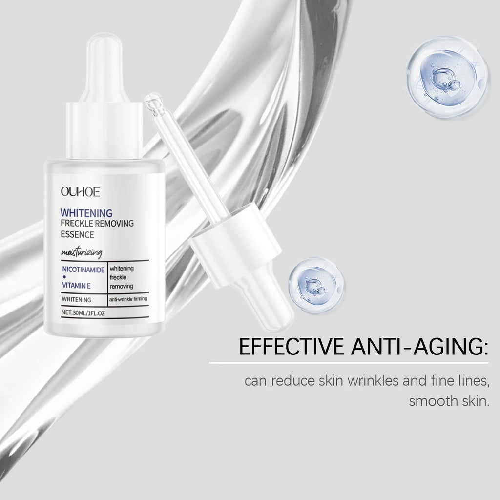 30ml Whitening Face Serum Gentle Moisturizing Enhance Skin Elasticity Improve Skin Texture Smoothing Softening Facial Serum Oasis Select