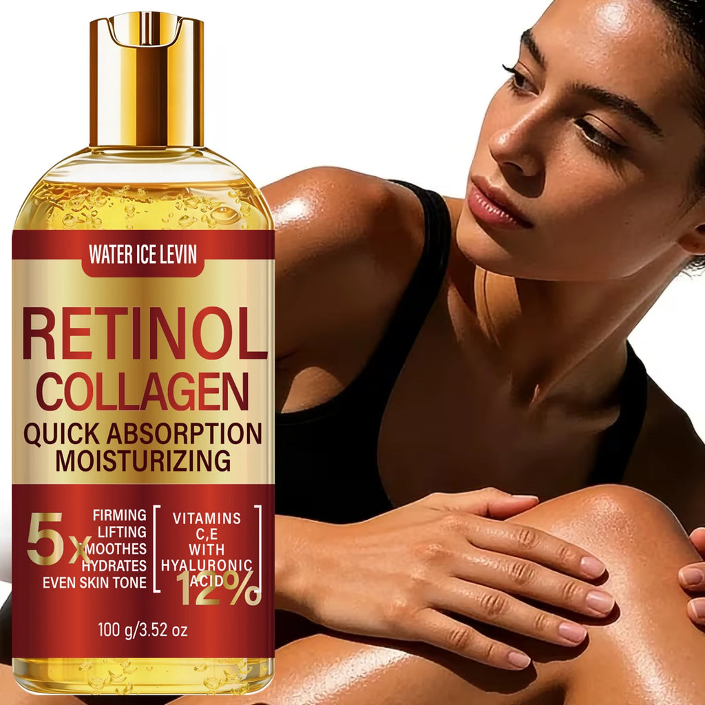 Retinol Body Oil with Collagen – Smooth, Moisturized Skin Body Oil Oasis Select