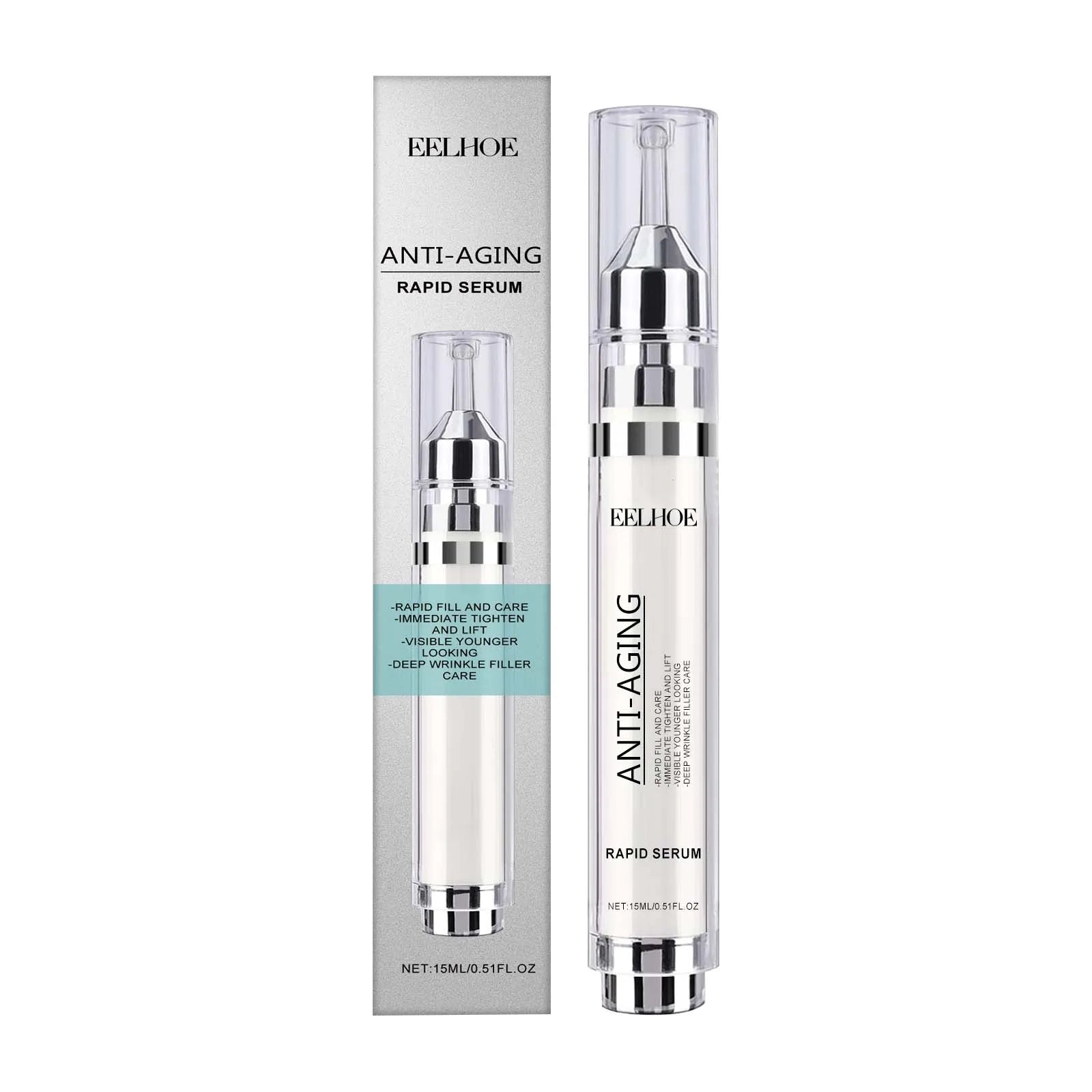 15ML Face & Neck Care Serum Deep Moisturizing Enhance Smoothness Nourishing Fade Fine Lines Firming Lifting Improve Skin Elasticity Glowing Skin Care Serum Oasis Select 15ml United States
