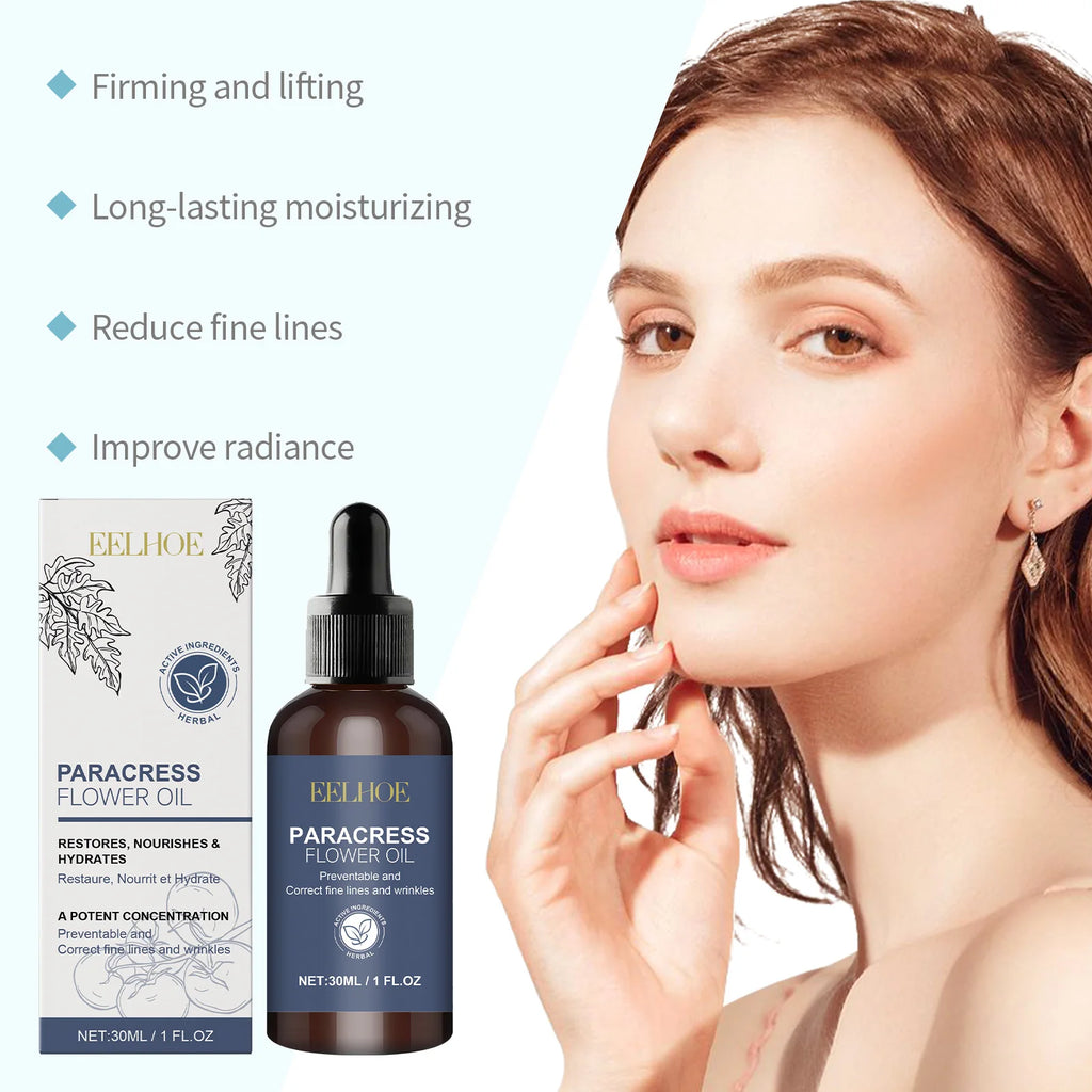 30ML Herbal Face Serum Deep Hydrating Fade Fine Lines Enhance Skin Elasticity Firming Improve Smoothness Skin Oil for Daily Oasis Select