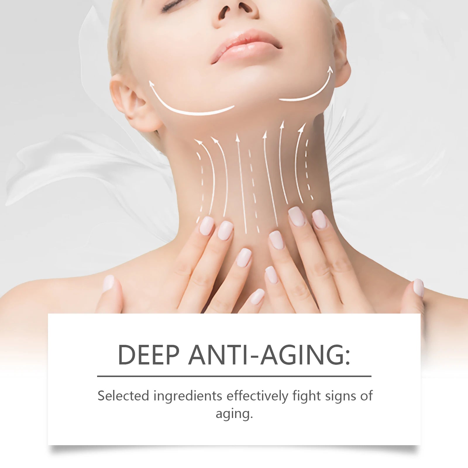 50G Neck Cream Gentle Nourishing & Moisturizing Enhance Skin Elasticity Improve Skin Texture Smoothing Massage Firming Glowing Neck Cream Oasis Select