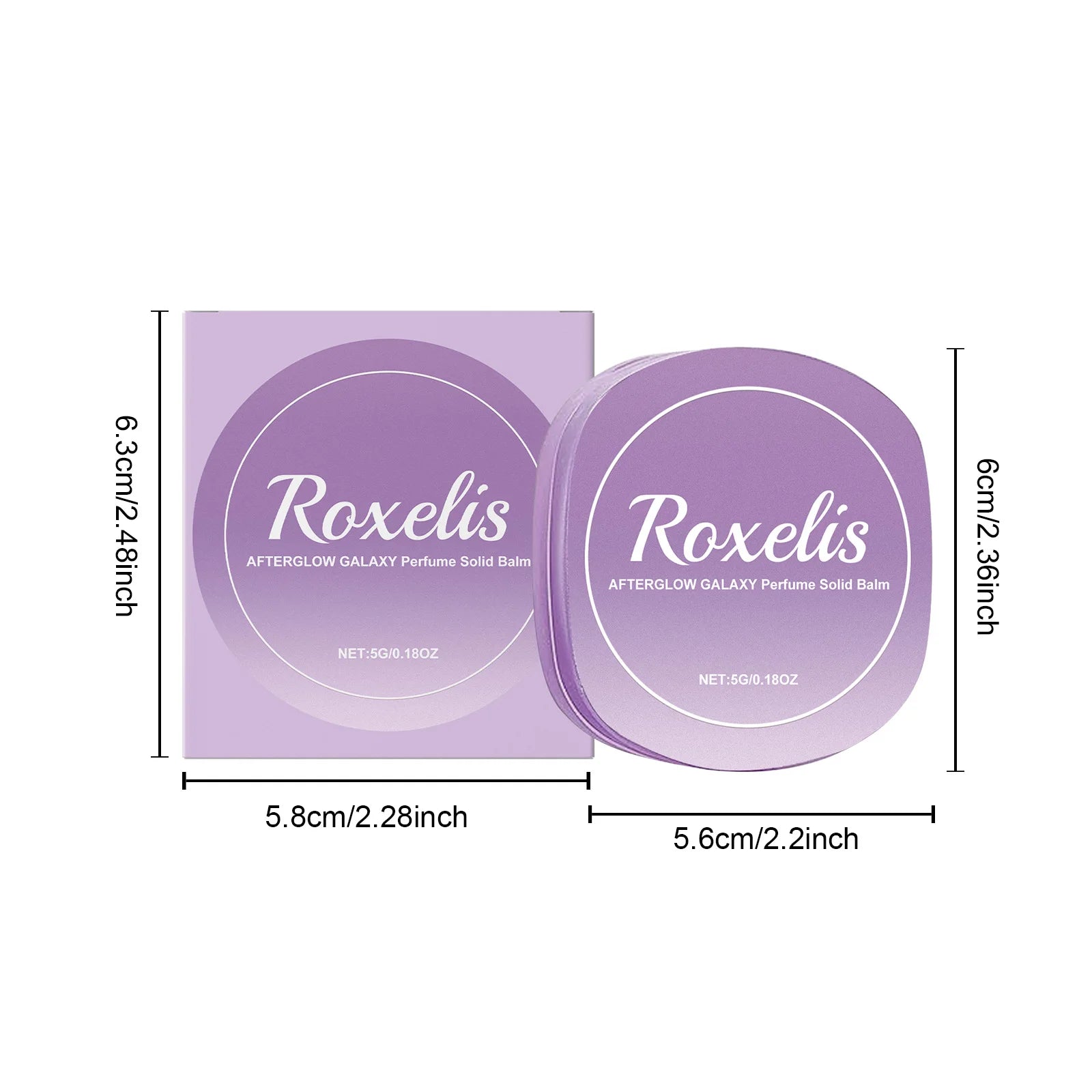 Floral Perfume Solid Balm Daily Portable Elegant Fresh Fragrance Lasting Scent Enhance Personal Charm Solid Balm for Dating Oasis Select