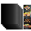 Reusable Nonstick BBQ Grill Mat & Oven Baking Sheet – Set of 8 BBQ Grill Mat Oasis Select 8PCs Gold