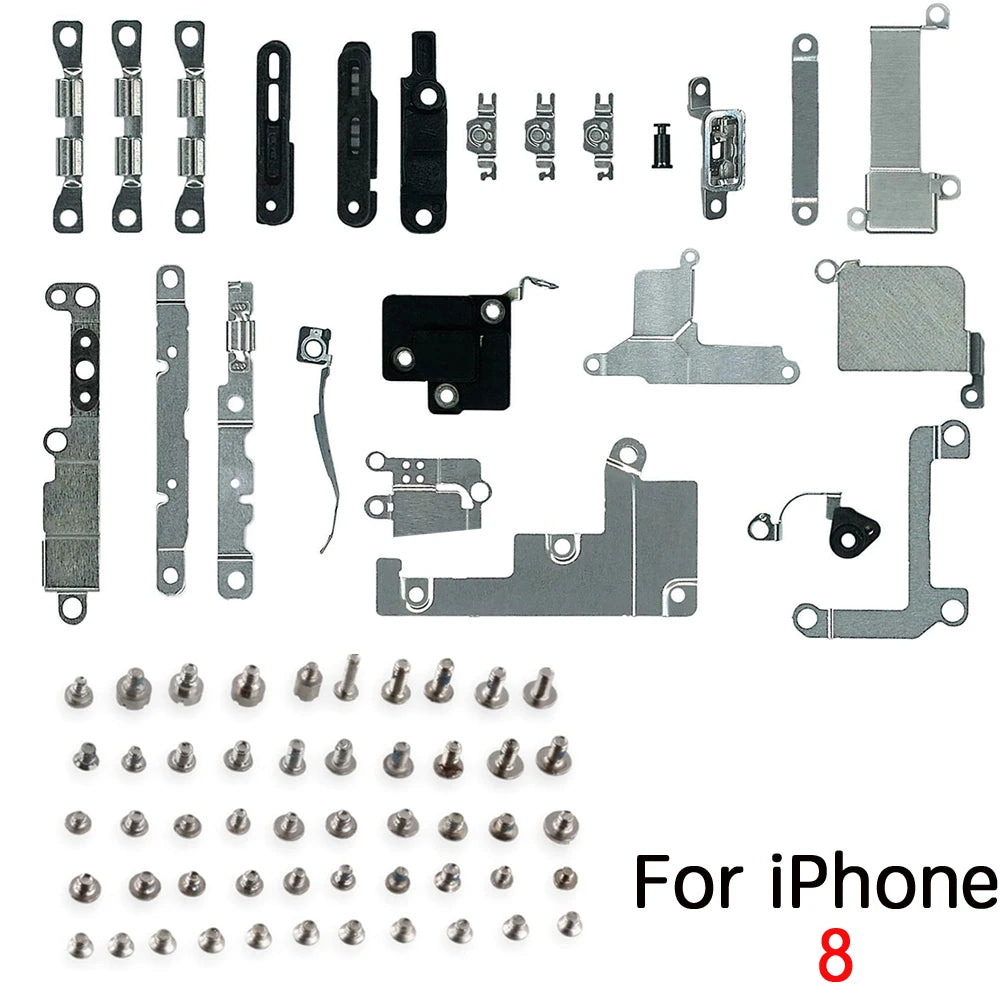 iPhone 6–11 Pro Max Inner Metal Bracket Shield Plate & Screws Set