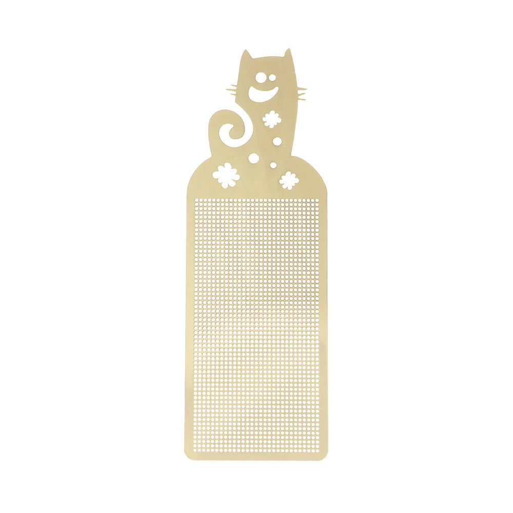DIY Craft Cross Stitch Bookmark Butterfly Owl Stich Metal Silver Golden Needlework Embroidery Crafts Counted Cross-Stitching Oasis Select Cat Gold