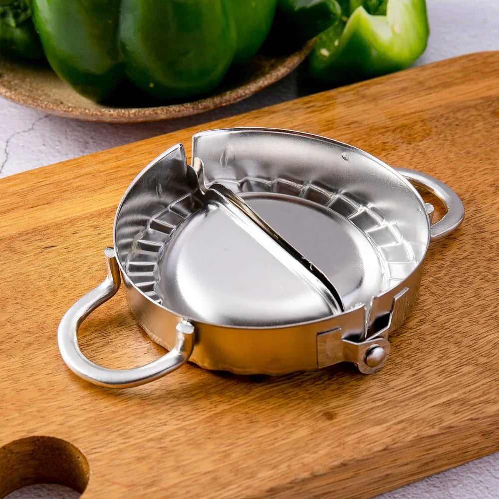 Stainless Steel Dumpling Maker Mould & Dough Cutter Press Dumpling Maker Mould Oasis Select