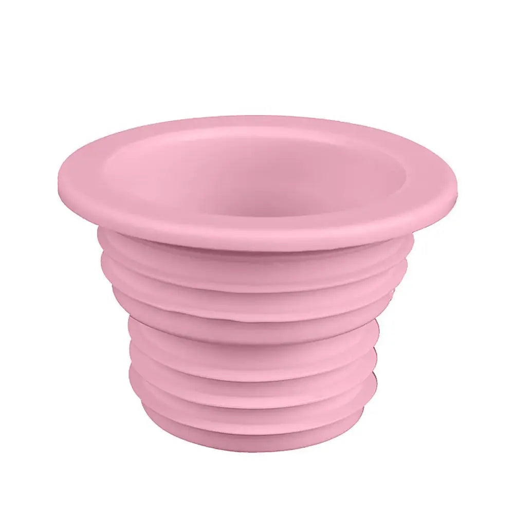 PP Insect Proof Anti-odor Sealing Cover Sewer Pipe Seal Ring Washing Machine Pipe Connector Floor Drain Plug Kitchen Bathroom Oasis Select Pink