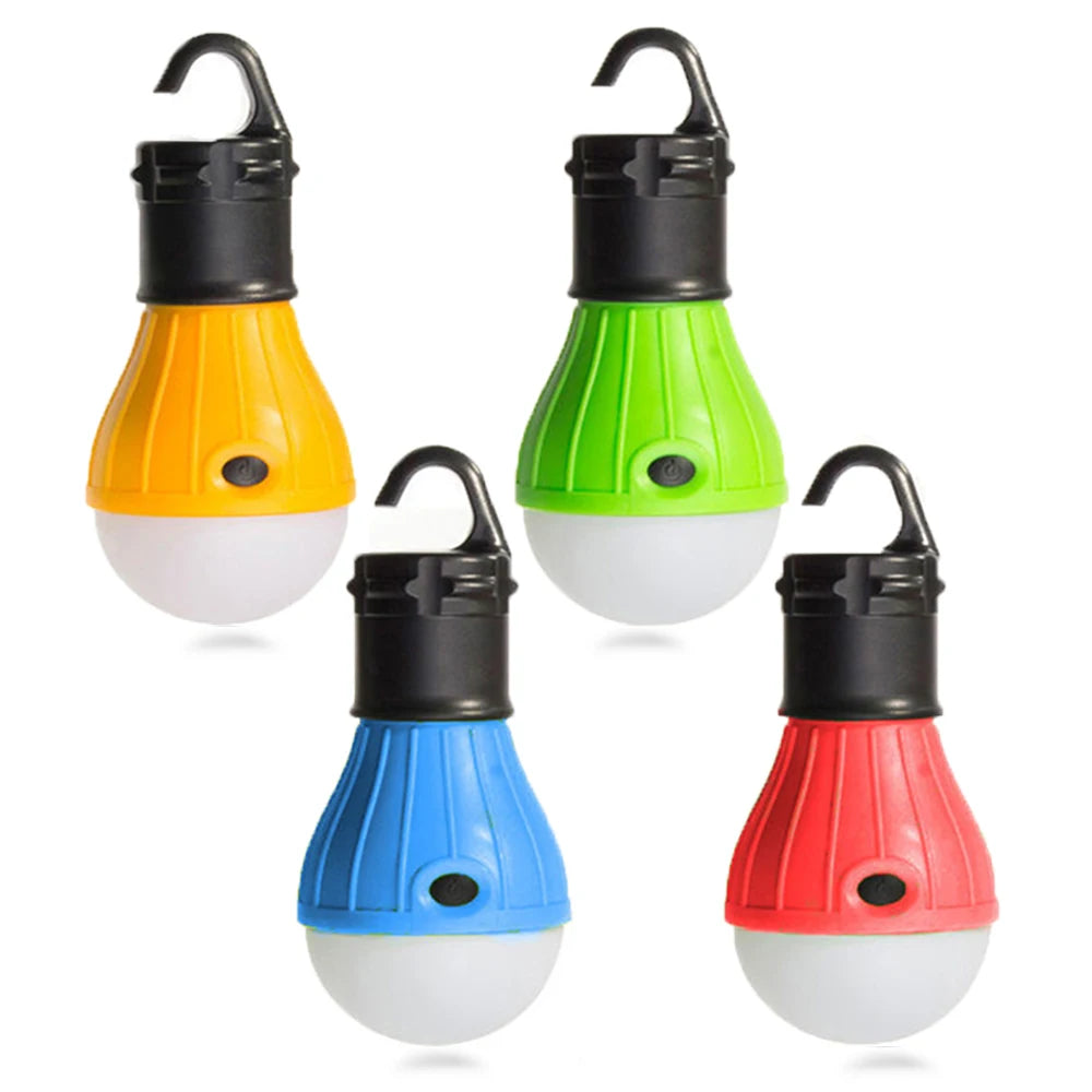 Portable LED Lamp Bulb Camping Light Emergency Light with Hanging Hook Tent Light Camping Lantern Waterproof Oasis Select