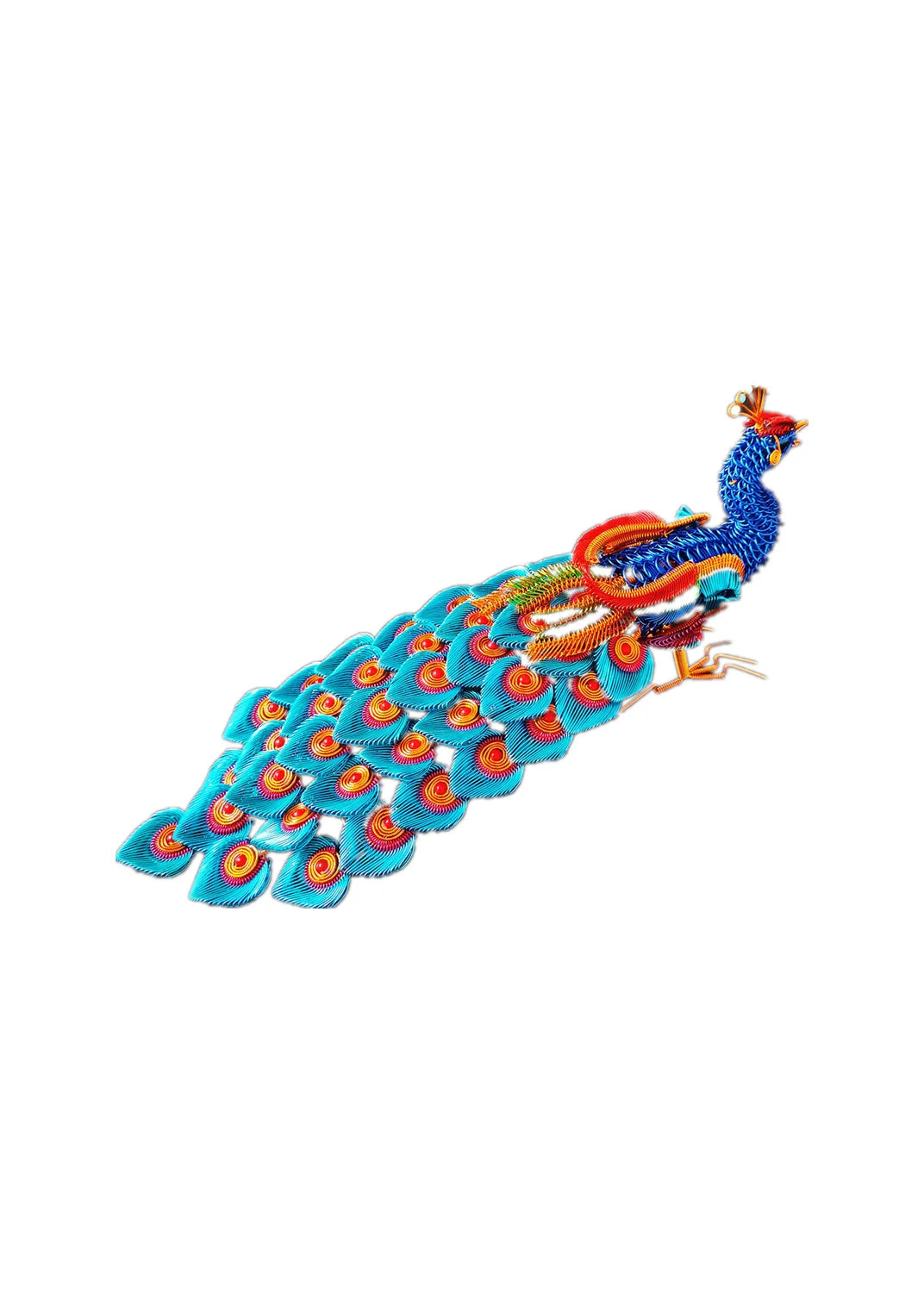 Pure handicraft peacock Phoenix living room decoration wine cabinet decoration home decoration decoration Oasis Select