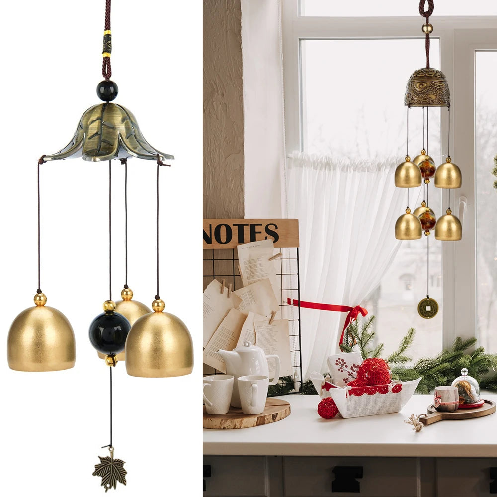 10pc Brass Jingle Bells – Christmas DIY Crafts & Wind Chimes