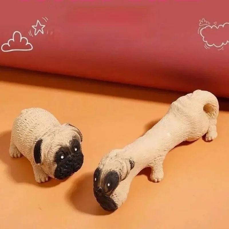 Popular online decompression dog patting dog Pug toy men and women pink pig creative decompression vent slow rebound Oasis Select