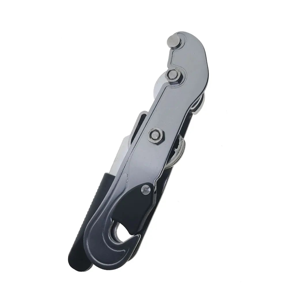 30KN Climbing Self Braking Stop Descender Rock Climber Rope Clamp Grab Belaying Rappelling Gear Oasis Select