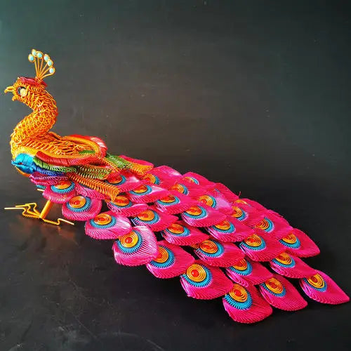 Pure handicraft peacock Phoenix living room decoration wine cabinet decoration home decoration decoration Oasis Select 4