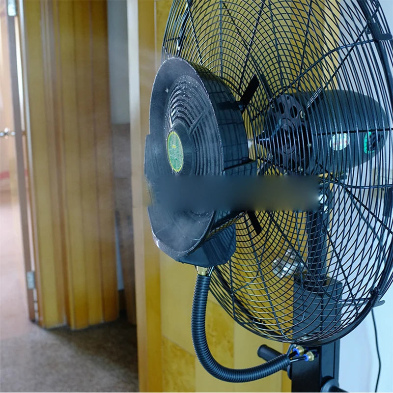 30" Industrial Floor Misting Fan 350W – Atomizing Humidifier