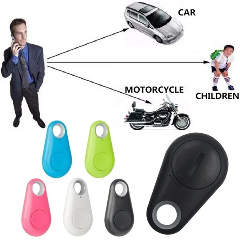 Mini Fashion Smart Dog Pets Bluetooth 4.0 GPS Tracker Anti-lost Alarm Tag Wireless Child Bag Wallet Key Finder Locator Oasis Select