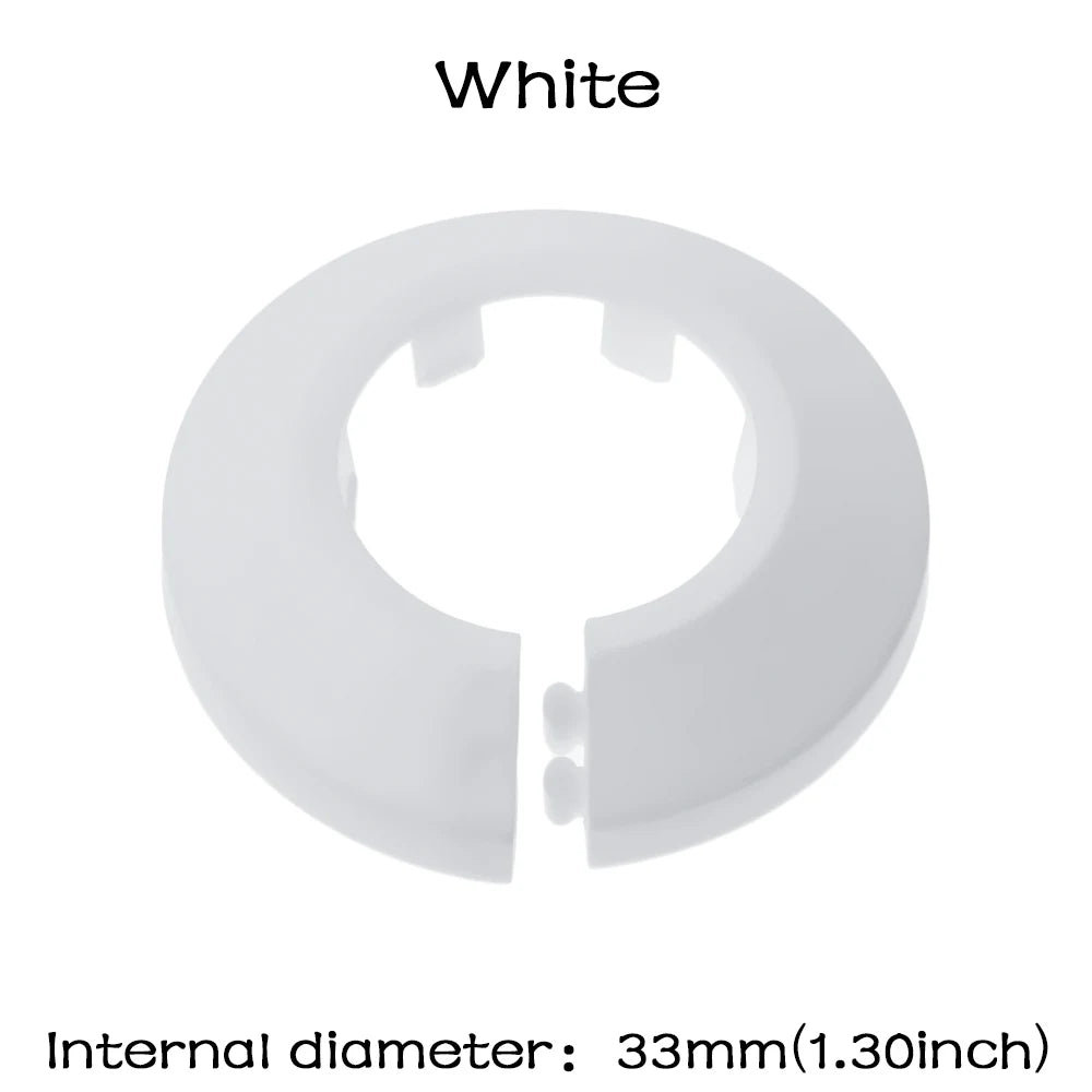 Water Pipe Cover Pipe Collar Decorative Angle Valve Radiator Pipe Covers Pipe For Kitchen Wall Ducts Faucet Accessory Oasis Select White 32 China Mainland