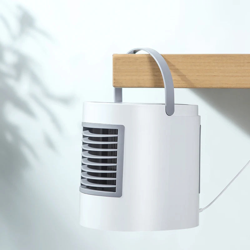 Portable USB Cooling Fan & Spray Humidifier – 380ml Tank