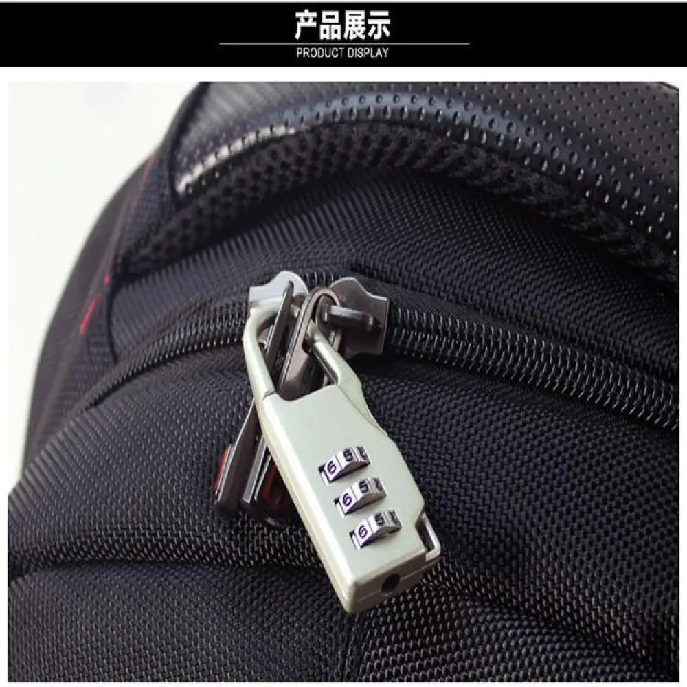 2023 Mini 3 Digit Dial Resettable Combination Travel Luggage Suitcase Lock Padlock Backpack password lock contraseña Oasis Select