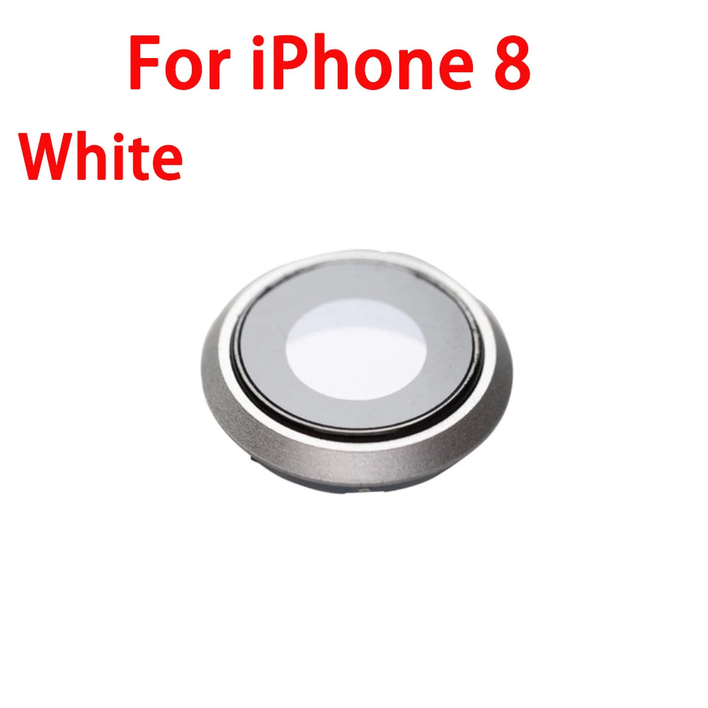 iPhone 6/6s/7/8 Series Rear Camera Lens Glass Cover with Frame