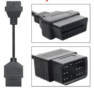 Toyota 22-Pin to OBD2 16-Pin Diagnostic Adapter Cable Diagnostic Adapter Cable Oasis Select for Toyata 17 pin