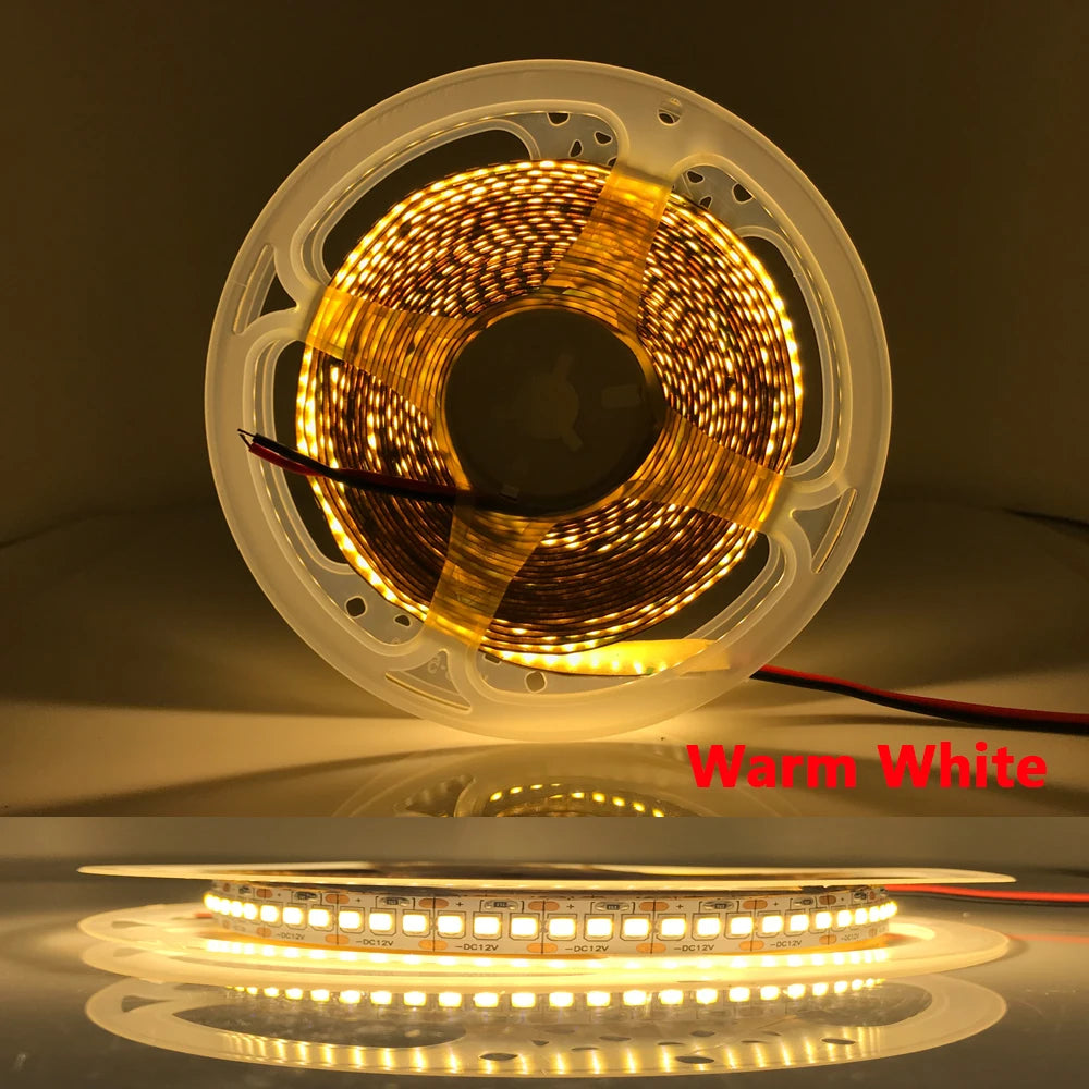 DC 12 V Volt SMD 2835 Led Strip Light PC 1M- 5M 60/120/240 Leds/m 12V LED Strip Lights Tape Lamp Kitchen Home Decor TV Ledstrip Oasis Select