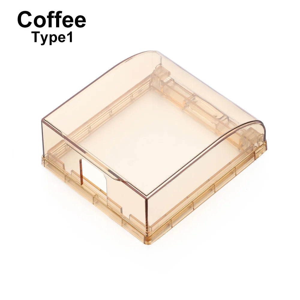 86 Type Waterproof Socket Cover | Self-Adhesive Wall Switch Box