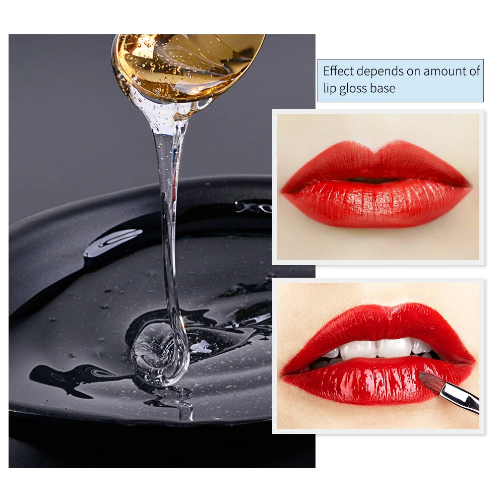 DIY Clear Lip Gloss Base Gel 200ml – Vegan & Non-Stick