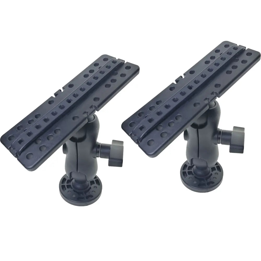 1/2Pcs Kayak Rotating Electronic Fish Finder Mount Base Marine Boat Dinghy Canoe Fishfinder GPSMAP Plate Supporter Oasis Select 2 Pieces