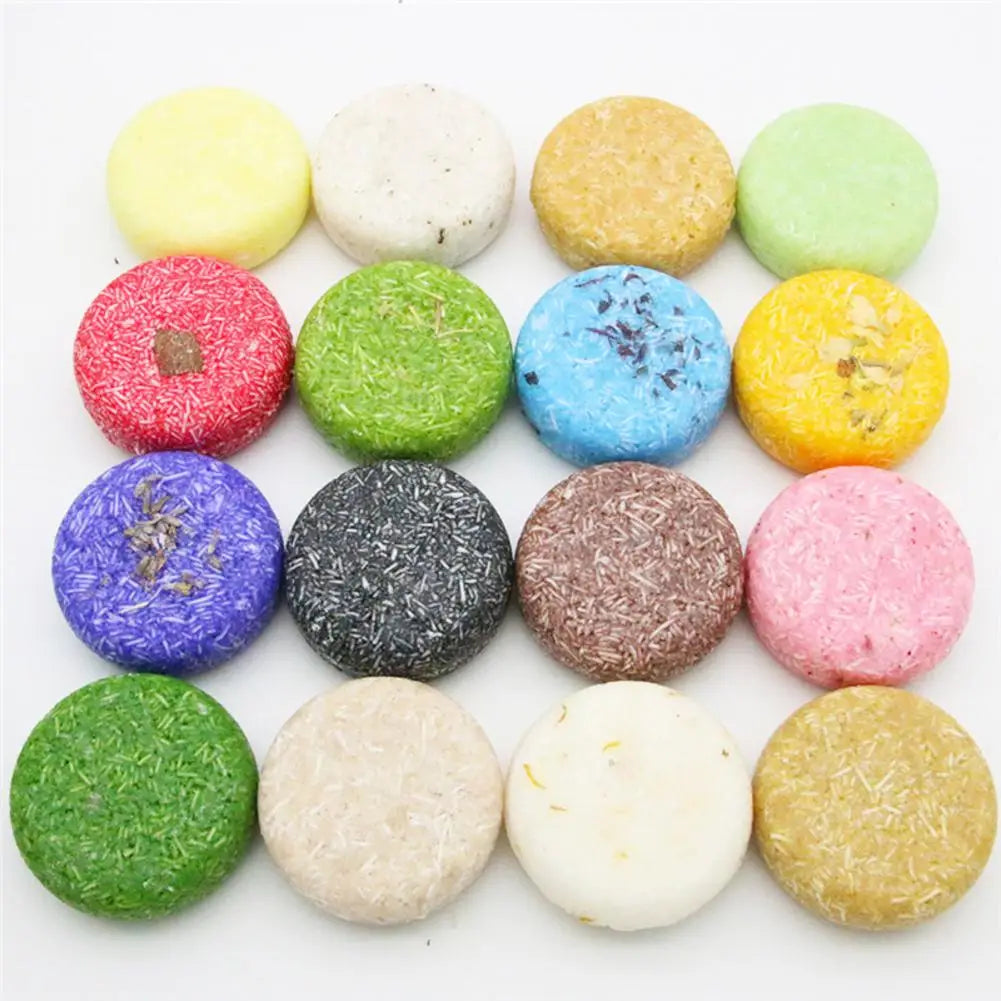 12 Colors 55g Handmade Hair Shampoo Soap Cold Processed Cinnamon Ginger Shampoo Bar 100% Pure Hair Shampoos Hair Care Tool 40 Oasis Select