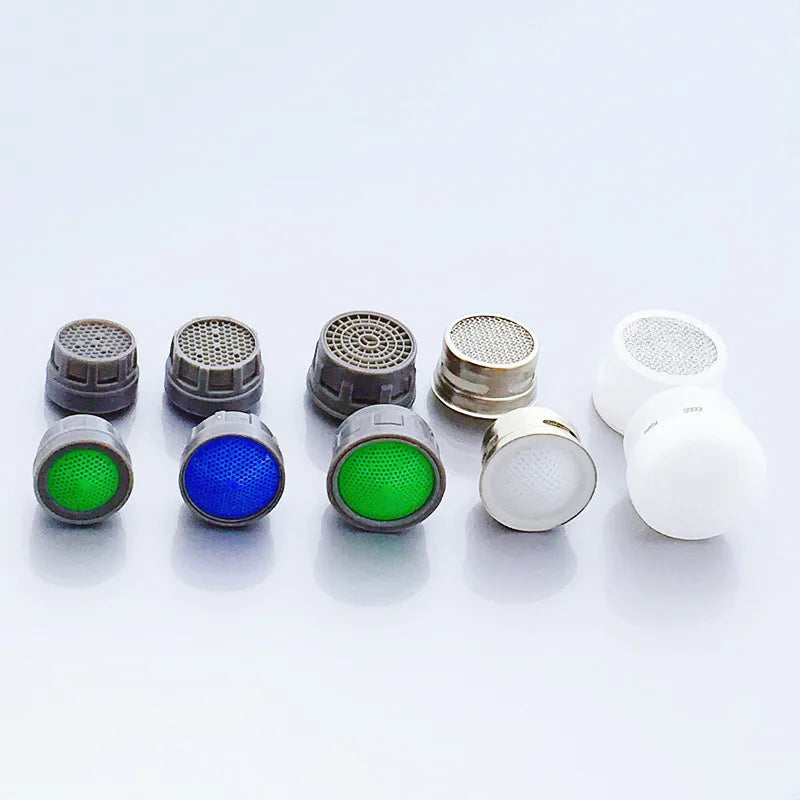 2PCS Water Saving Faucet Aerator Chrome Tap filter Kitchen bathroom Hotel Wash pan Tap Connector Prevent Splash Diffuser Nozzle Oasis Select