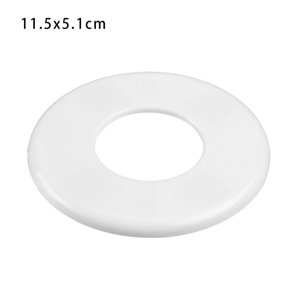 86Type ABS Wall Wire Hole Cover Air-conditioning Dust Pipe Plug Reserved Drill Hole Panel Decor Office Desk Hole Cap Hardware Oasis Select 11.5x5.1cm