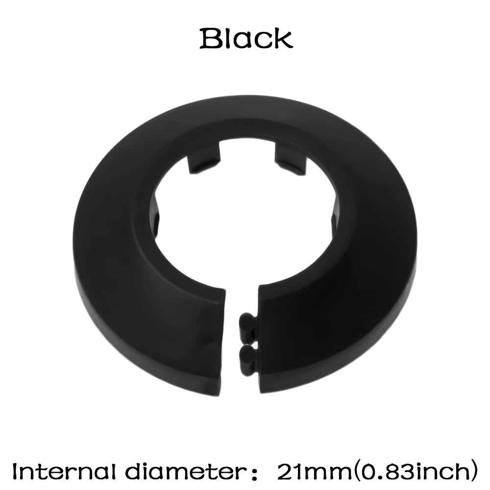 Water Pipe Cover Pipe Collar Decorative Angle Valve Radiator Pipe Covers Pipe For Kitchen Wall Ducts Faucet Accessory Oasis Select Black 20 China Mainland